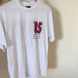 White '85 Graphic Short Sleeve Tee by